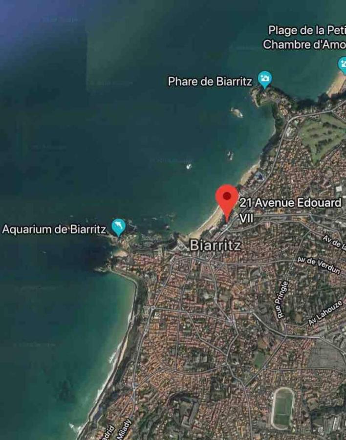 Studio Et Piscine Sur La Grande Plage Biarritz Exteriér fotografie