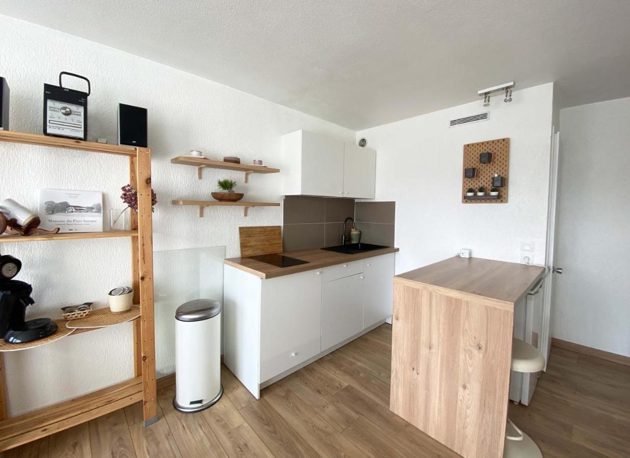 Studio Et Piscine Sur La Grande Plage Biarritz Exteriér fotografie