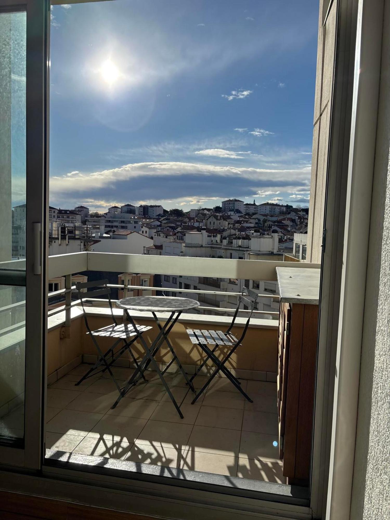 Studio Et Piscine Sur La Grande Plage Biarritz Exteriér fotografie